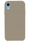 Newface iPhone XR Kılıf Lansman Legant Silikon - Bej