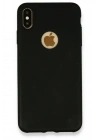 Newface iPhone XS Max Kılıf First Silikon - Siyah