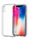 Newface iPhone XS Max Kılıf Lüx Şeffaf Silikon
