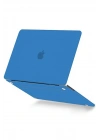 Newface Macbook Pro 13 2020 Macbook Buzlu Kapak - Mavi