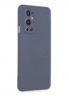 Newface One Plus 9 Pro Kılıf Nano içi Kadife Silikon - Gri