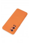 Newface One Plus 9 Pro Kılıf Nano içi Kadife Silikon - Turuncu