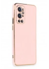 Newface One Plus 9 Pro Kılıf Volet Silikon - Pembe