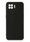 Newface Oppo A73 Kılıf Nano içi Kadife Silikon - Siyah