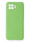 Newface Oppo Reno 4 Lite Kılıf First Silikon - Yeşil