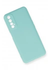 Newface Realme 7 Kılıf Nano içi Kadife Silikon - Turkuaz