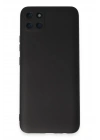 Newface Realme C11 Kılıf Nano içi Kadife Silikon - Siyah