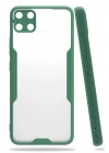 Newface Realme C15 Kılıf Platin Silikon - Yeşil