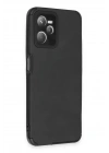 Newface Realme C35 Kılıf Loop Deri Silikon - Siyah