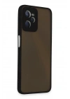 Newface Realme C35 Kılıf Montreal Silikon Kapak - Siyah
