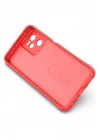 Newface Realme C35 Kılıf Optimum Silikon - Kırmızı