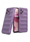 Newface Realme C35 Kılıf Optimum Silikon - Mor