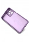 Newface Realme C35 Kılıf Optimum Silikon - Mor
