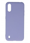 Newface Samsung Galaxy A01 Kılıf Nano içi Kadife Silikon - Lila