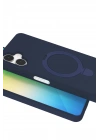 Newface Samsung Galaxy A06 Regal Magsafe Standlı Kapak - Lacivert