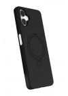 Newface Samsung Galaxy A06 Regal Magsafe Standlı Kapak - Siyah