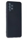 Newface Samsung Galaxy A13 4G Kılıf Nano içi Kadife Silikon - Lacivert