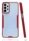 Newface Samsung Galaxy A23 4G Kılıf Platin Silikon - Kırmızı