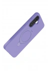 Newface Samsung Galaxy A36 Regal Magsafe Standlı Kapak - Lila