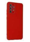 Newface Samsung Galaxy A53 5G Kılıf Lansman Glass Kapak - Kırmızı