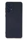 Newface Samsung Galaxy A53 5G Kılıf Nano içi Kadife Silikon - Lacivert