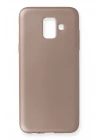 Newface Samsung Galaxy A6 2018 Kılıf First Silikon - Rose Gold