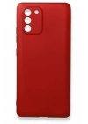 Newface Samsung Galaxy A91 / S10 Lite Kılıf First Silikon - Bordo