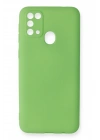 Newface Samsung Galaxy M31 Kılıf First Silikon - Yeşil