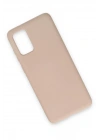 Newface Samsung Galaxy S20 Plus Kılıf Nano içi Kadife Silikon - Pudra