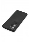 Newface Samsung Galaxy S21 Ultra Kılıf Loop Deri Silikon - Siyah