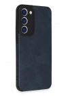 Newface Samsung Galaxy S23 Plus Kılıf Loop Deri Silikon - Lacivert