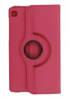Newface Samsung Galaxy T220 Tab A7 Lite 8.7 Kılıf 360 Tablet Deri Kılıf - Pembe
