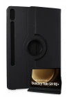 Newface Samsung Galaxy X610 Tab S9 FE Plus 12.4 Kılıf 360 Tablet Deri Kılıf - Siyah