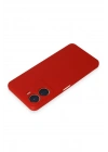 Newface Vivo Y16 Kılıf First Silikon - Kırmızı