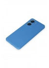 Newface Vivo Y16 Kılıf First Silikon - Mavi