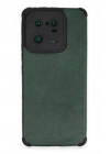 Newface Xiaomi Mi 13 Pro Kılıf Loop Deri Silikon - Yeşil