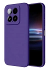 Newface Xiaomi Mi 14T Pro Kılıf Nano içi Kadife Silikon - Mor