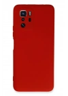 Newface Xiaomi Poco X3 GT Kılıf Nano içi Kadife Silikon - Kırmızı