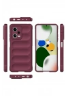 Newface Xiaomi Poco X5 5G Kılıf Optimum Silikon - Bordo