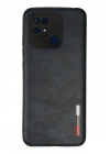 Newface Xiaomi Redmi 10C Kılıf Loop Deri Silikon - Lacivert
