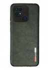 Newface Xiaomi Redmi 10C Kılıf Loop Deri Silikon - Yeşil