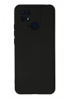 Newface Xiaomi Redmi 10C Kılıf Nano içi Kadife Silikon - Siyah