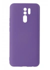 Newface Xiaomi Redmi 9 Kılıf Nano içi Kadife Silikon - Mor