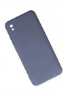 Newface Xiaomi Redmi 9A Kılıf Nano içi Kadife Silikon - Gri