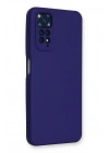 Newface Xiaomi Redmi Note 11 Kılıf Nano içi Kadife Silikon - Mor