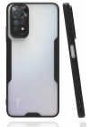 Newface Xiaomi Redmi Note 11 Kılıf Platin Silikon - Siyah