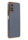 Newface Xiaomi Redmi Note 11 Pro Kılıf Volet Silikon - Mavi