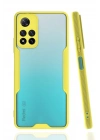 Newface Xiaomi Redmi Note 11 Pro Plus 5G Kılıf Platin Silikon - Sarı
