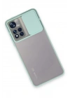Newface Xiaomi Redmi Note 11T Kılıf Palm Buzlu Kamera Sürgülü Silikon - Turkuaz