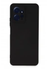 Newface Xiaomi Redmi Note 12 4G Kılıf Nano içi Kadife Silikon - Siyah